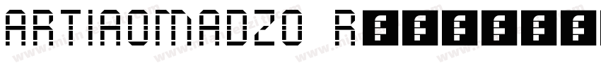 ARTIAOMADZ0 Regular字体转换